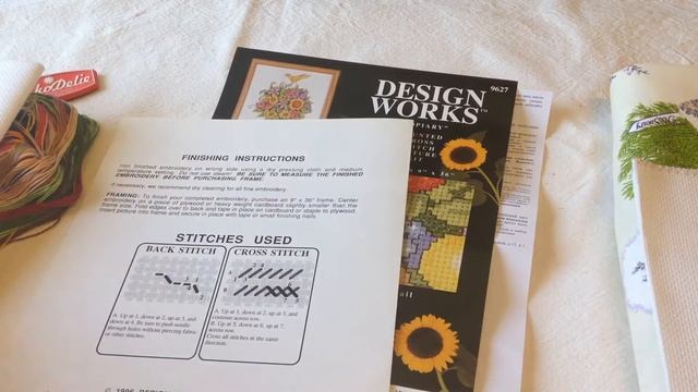 Вышивка Набор Дерево счастья Desing Works Crafts. Видео Обзор