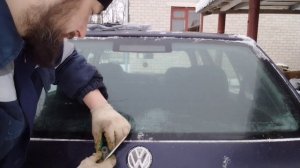 Golf 3. Ремонт заднего дворника (стеклоочистителя).