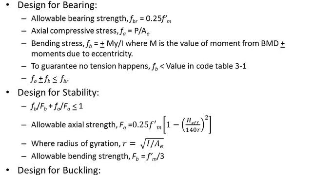 Unreinforced Walls under Out of Plane & Vertical Loads смотреть онлайн