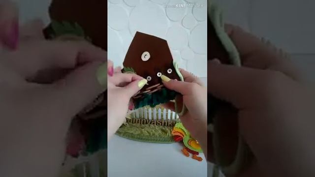 Развивающая Миникнижечка "Пасхальный домик"