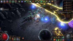 POE : Skeleton Mage Necro Build Update!(The BEST BOSSER in the game)