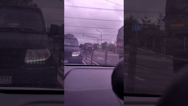 В Раменском районе в сторону Москвы проехала колонна военной техники смотреть онлайн