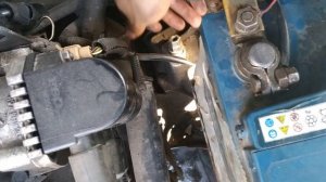 замена трансмиссионного масла в коробке  део ланос