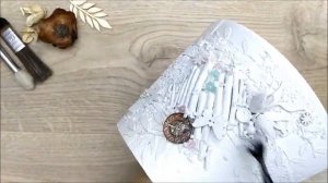 Mixed Media Lamp / Микс Медиа настольная лампа