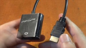 Переходник с HDMI (папа) на VGA (мама) AliExpress !!!