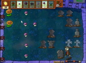 Plants vs Zombies / Adventure 1 Night 9 / Растения против Зомби / Прохождение