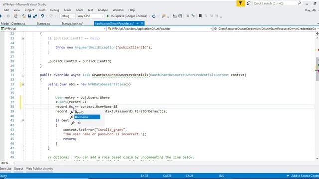 Token Based Authentication Oauth2.0 - JWT token format Web API смотреть онлайн