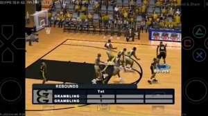 College Hoops 2k7 (U) - PS2 (Grambling tune up practice try out)1