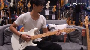 Soloking Guitar MS-1 Custom 24 HH in Satin White Matte