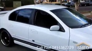 2005 Ford Falcon BA Sedan Auto White 1429