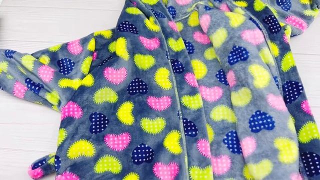 Халат махровый на запах подросток. Код:355. смотреть онлайн