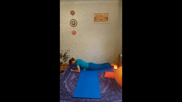 Снятие напряжения с триггерных точек. Упражнения с мячом для диафрагмы.