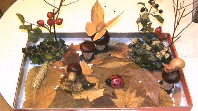 Поделки Из Природного Материала Для Детского Сада смотреть онлайн