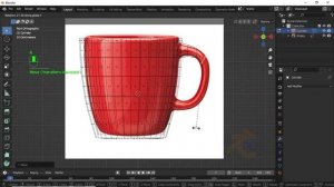 Blender 3.4 - How to make cup in blender ( Blender beginner tutorial )