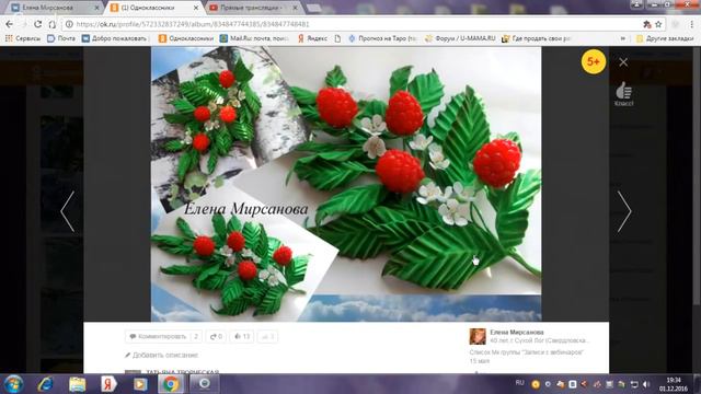 Обзор закрытой группы "Записи с вебинаров" (мастер классы фоамиран,силикон,береста) смотреть онлайн