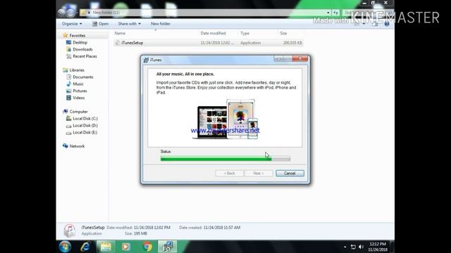 itunes installer requires windows 7 service pack 1 problem fix error 2203 solve смотреть онлайн