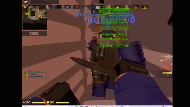 ЧИТЫ ДЛЯ COUNTER BLOX: БЕСПАЛЕВНЫЙ АИМ, ТОП ВХ, Т.Д. смотреть онлайн