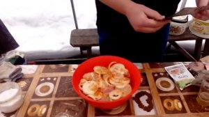 Шашлык из домашнего бройлера с в секретном маринаде