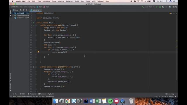 Java Algorithms #2: Сортировка пузырьком (Bubble Sort) простыми словами смотреть онлайн