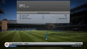 un petit gameplay de FIFA 13 sur WII U