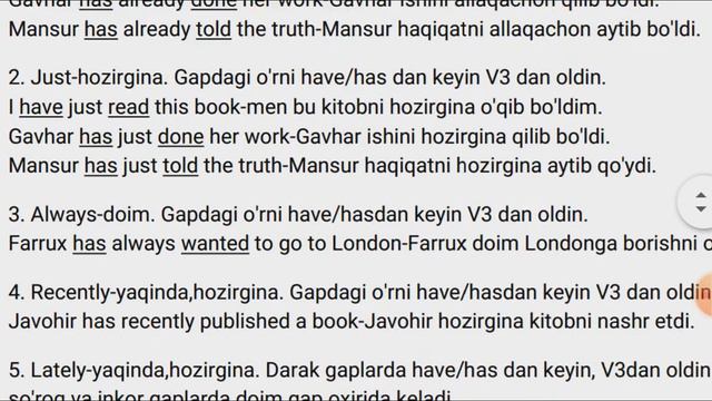 24-dars: Present perfect vaqt iboralari смотреть онлайн