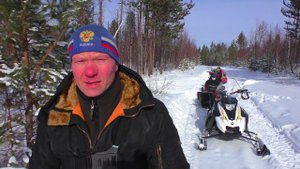 На двух снегоходах в тайгу| Ночь в зимовье| Стелс stels long капитан 150