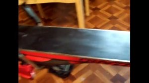 Парафин на горные лыжи феном