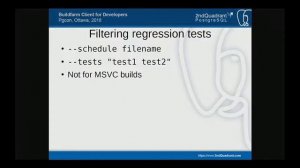 Andrew Dunstan: The Buildfarm client as a development tool -- PGCon 2018
