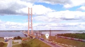 Югорский мост через Обь   Сургут