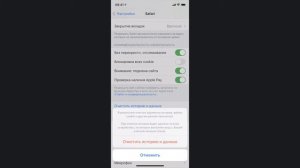 Как очистить историю, кэш и файлы cookie в браузере Safari на iPhone