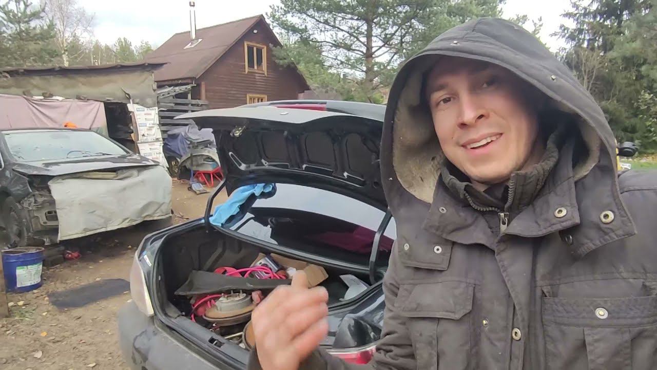 Синдром Субариста: Устанавливаем задние 2pot тормоза + розовая подвеска смотреть онлайн