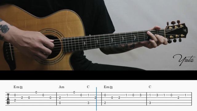 Interstellar Theme - Hans Zimmer - Fingerstyle Guitar TAB смотреть онлайн