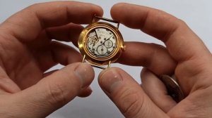 Часы Полет 17 камней 60е годы. позолота 20 микрон