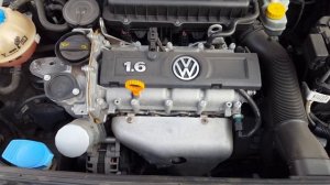 Работа 1.6 CFNA VW Polo пробег 100 700 км. масло Татнефть Эксклюзив 10W-40 CJ-4 на масле 10 500 км.