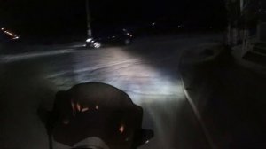 Тест светодиодных фар с AliExpress на мотоцикле