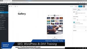 #015 WordPress Tutorial - Creating a WordPress Picture Gallery Page