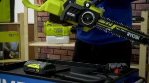 Аккумуляторная цепная пила RYOBI | Обзор и тест пилы на аккумуляторе Риоби