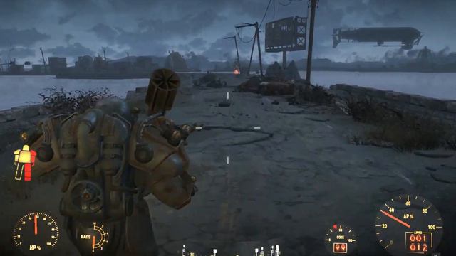 Fallout 4 gameplay Ryzen 3 2200g