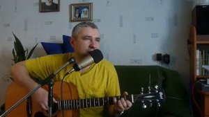 "На высоком берегу" Юрий Антонов - кавер под гитару