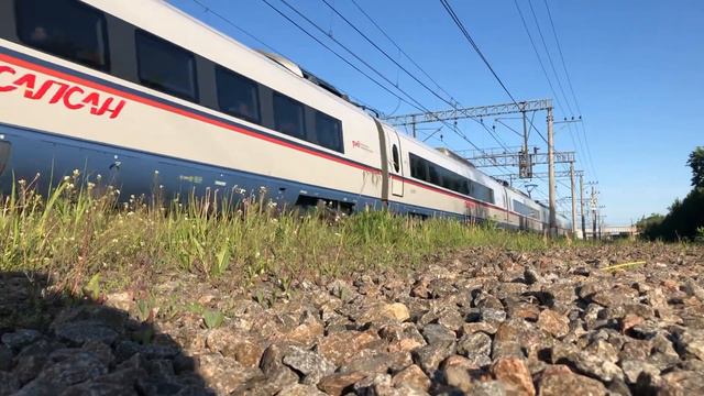 🚇 Высокоскоростной поезд "Сапсан" №779А Санкт-Петербург - Москва. смотреть онлайн
