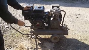 компрессор СО 7 Б с двигателем лифан