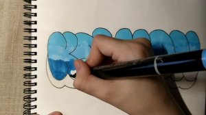 Как нарисовать граффити KARMAN в стиле бабл - Граффити в стиле бабл!