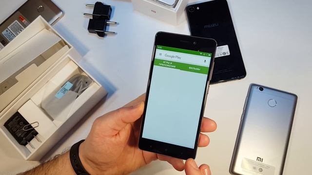 Xiaomi Redmi 4 c Aliexpress| Против Xiaomi Redmi 3S, 3X, Meizu U10. Распаковка-сравнение смотреть онлайн