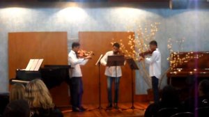 Telemann Suite for 3 violins Munasp Music Festival Academic Concert