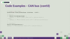 QtWS16- Qt Serial Bus: Using Modbus and CAN bus with Qt, Jeff Tranter, ICS