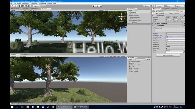 КАК ПОДНИМАТЬ ПРЕДМЕТЫ НА КЛАВИШУ В ЮНИТИ!? Уроки unity 3d #1!