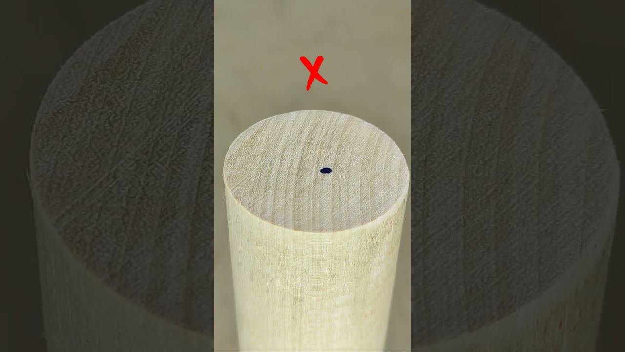 Обязательно запомни эту хитрость! Как можно легко и точно найти центр круглой заготовки? #shorts смотреть онлайн