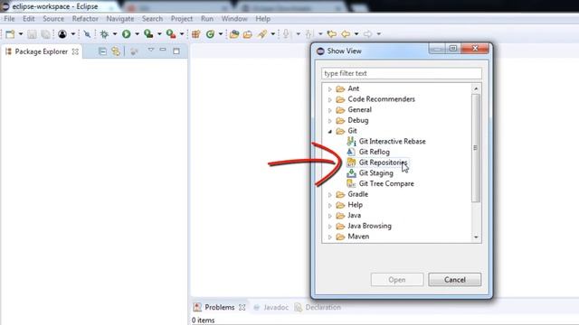 ? Curso GIT e GITHUB - Integrando o GITHUB com a IDE Eclipse смотреть онлайн