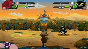 BEN 10: Игра Чемпионы галактики мультик для детей БОЙ НА АНОДИНЕ тяжелая попеда над КОНДУКТОИДОМ