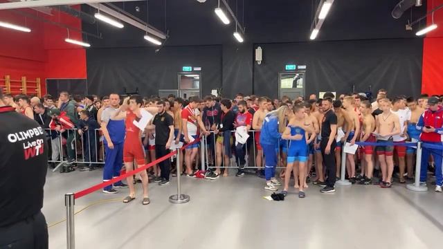 Взвешивание борцов Россия до 16 лет, второй день смотреть онлайн